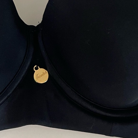 $59 Leonisa 36C High Profile Back Smoothing Bra Soft Full Coverage Cups Charm - Picture 7 of 7